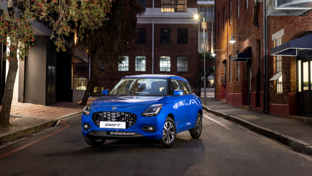 Nuwe Blue Suzuki Swift 2024 - blogtitel